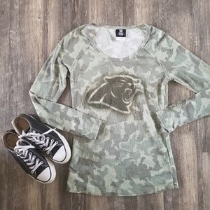 Long sleeve  Carolina Panthers cameo
